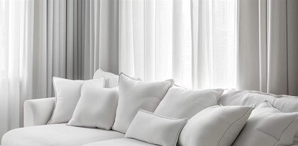 Κουρτίνες Λεπτές | Γαρύφαλλο - Λευκά Είδη